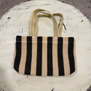 H&M Striped Beach Summer Vacation Bag Purse Vacation